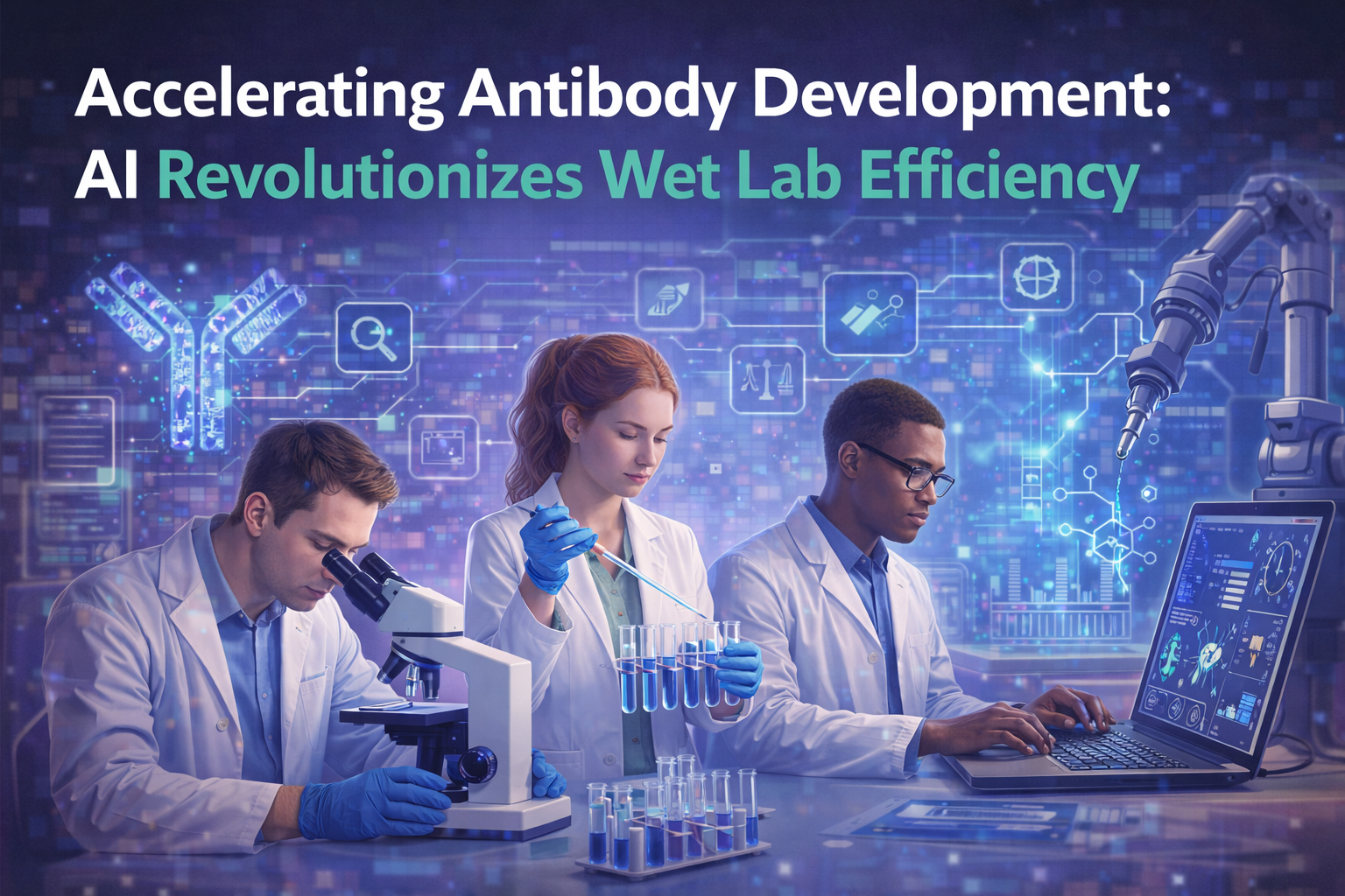 Accelerating Antibody Development: AI Revolutionizes Wet Lab Efficiency