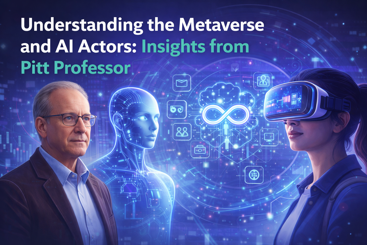 Understanding the Metaverse and AI Actors: Insights from Pitt Professor
