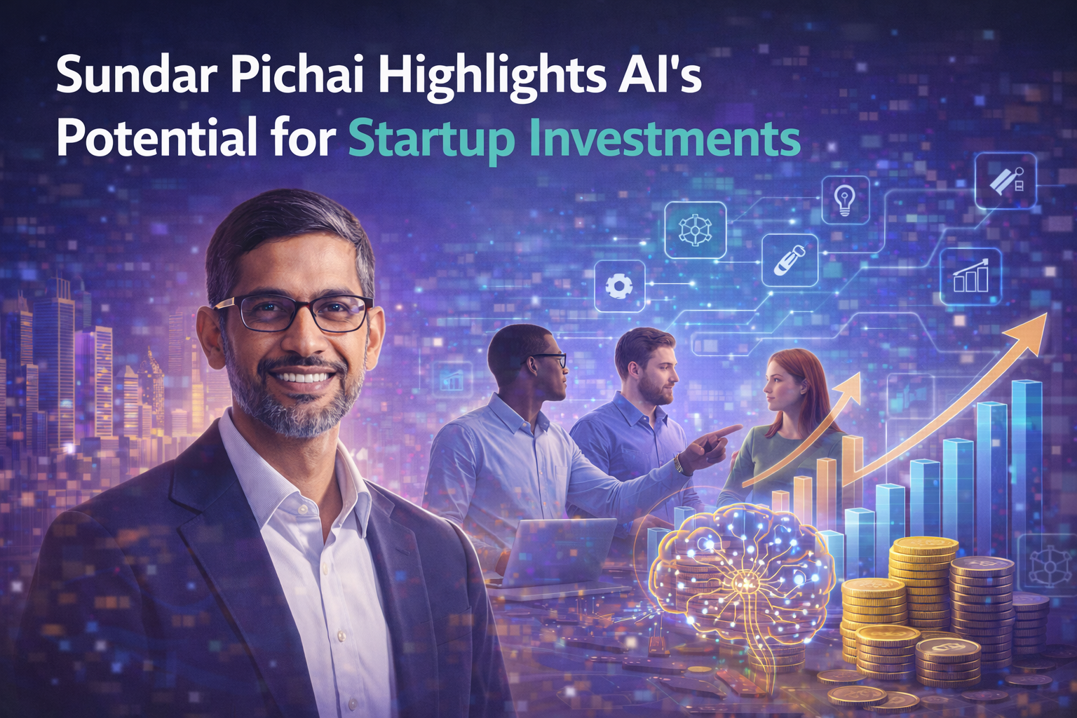 Sundar Pichai Highlights AI’s Potential for Startup Investments